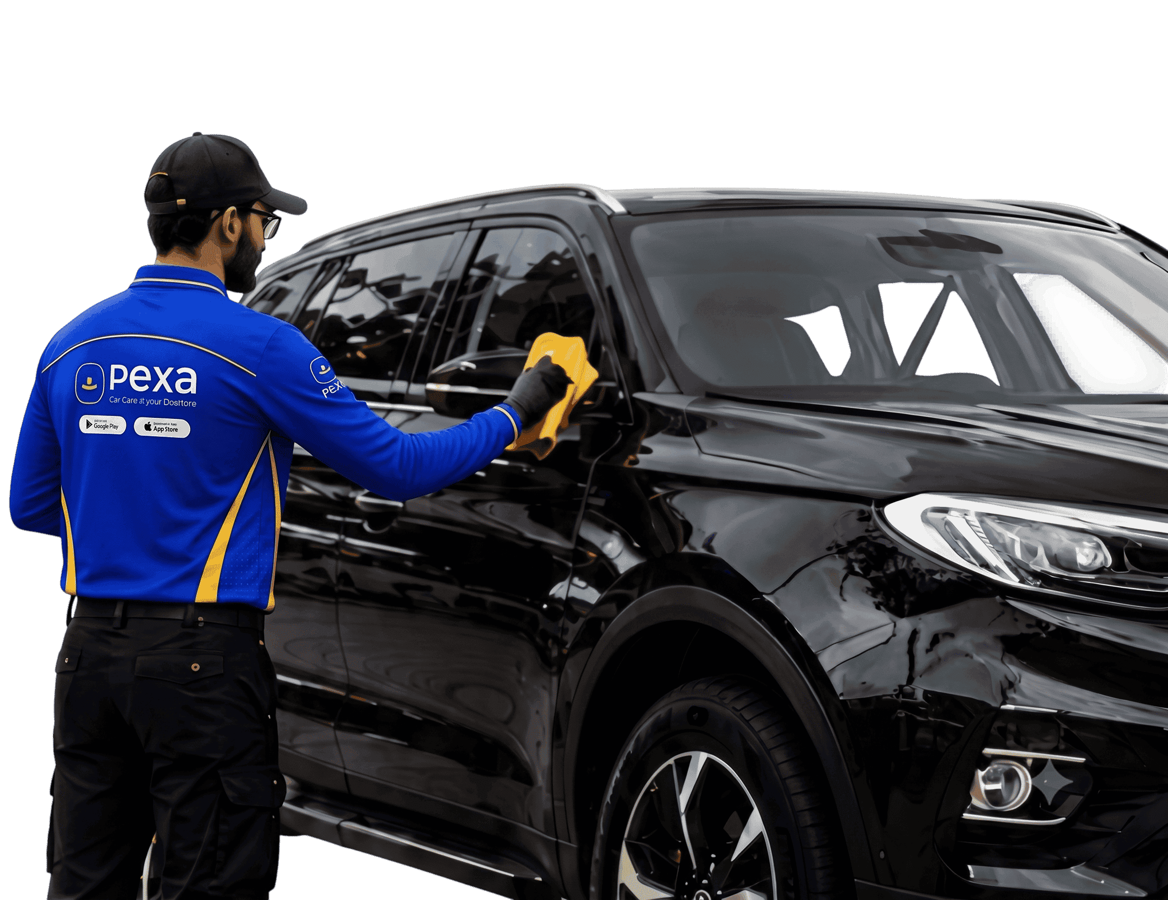 PEXA partner providing professional car care service